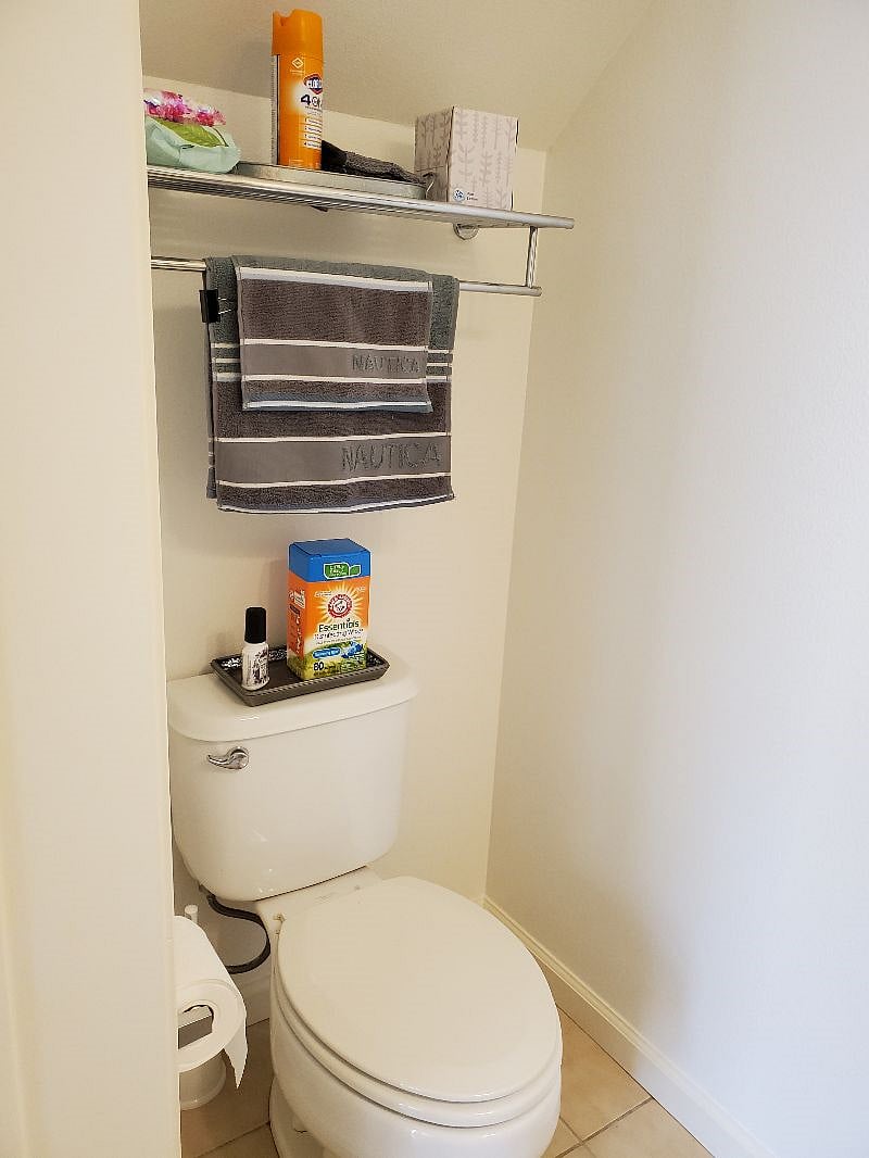 CLEANING SUPPLIES AND TOILET PAPER PROVIDED