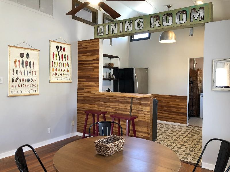 Dining Room with Bar Seating