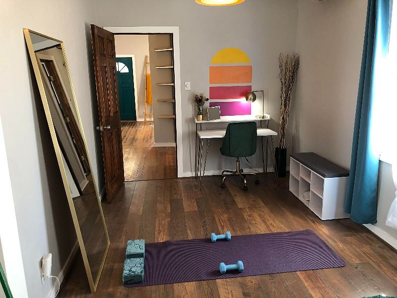 Light Exercise Equipment Provided