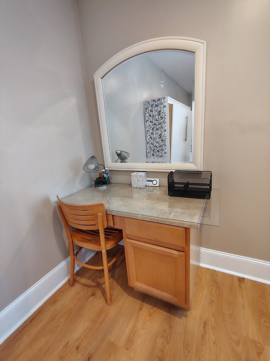 desk area