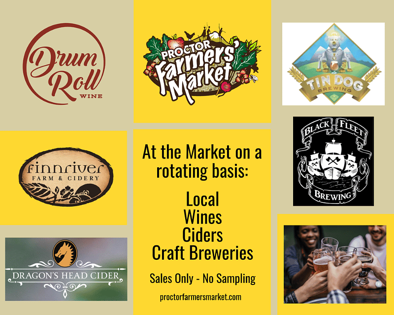 A very popular event in the Proctor District is their Farmer's Market.