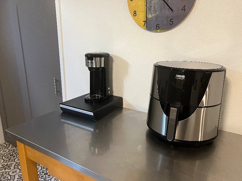 Coffee maker and touch screen Air Fryer