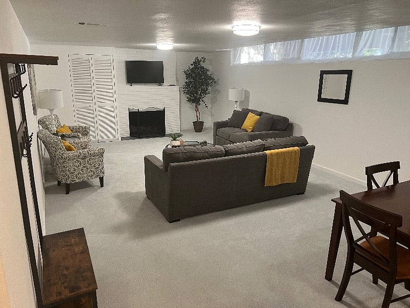 A view of the living room.