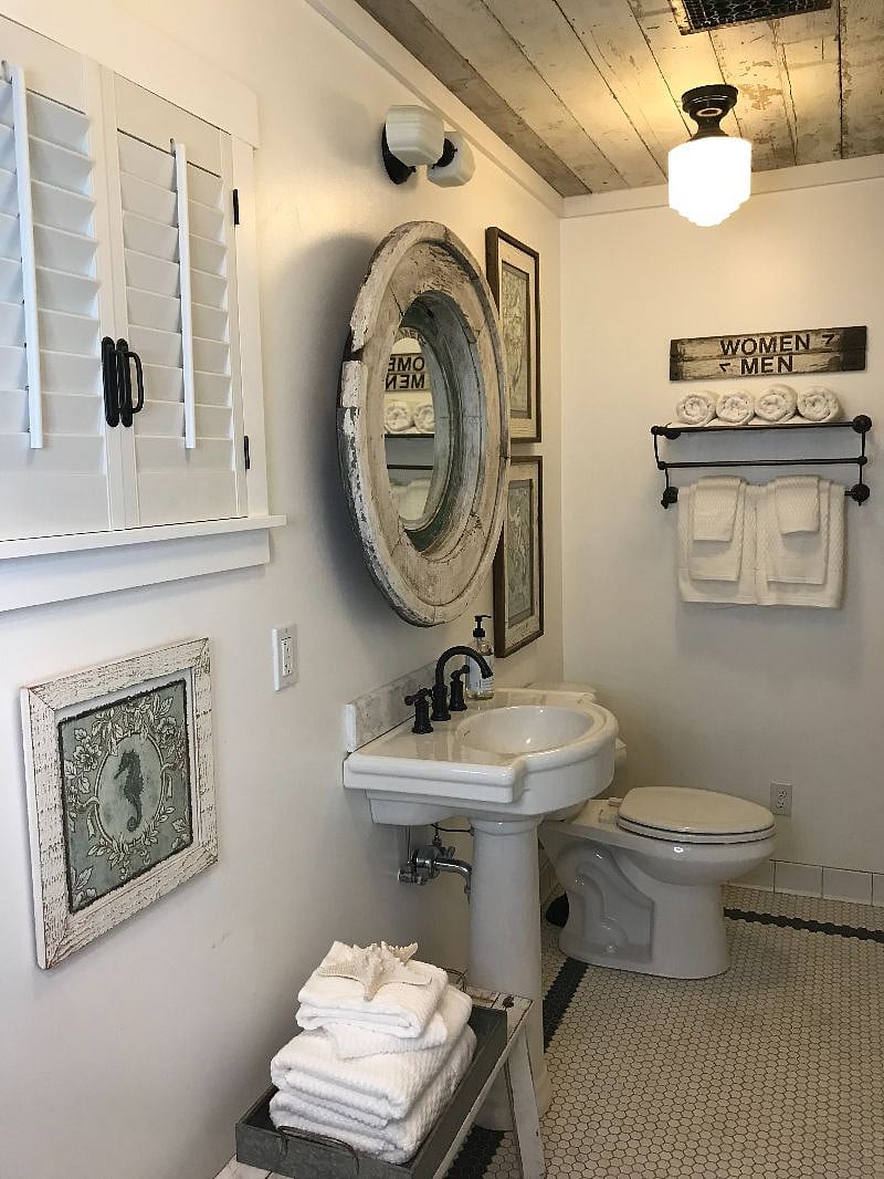 Main bathroom on first floor.