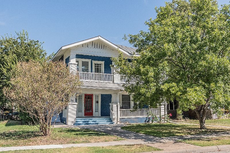 Unit is the front bottom unit with the red door-upstairs is the owner's suite