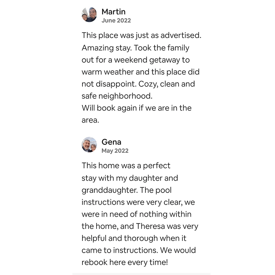 5 Star Review!