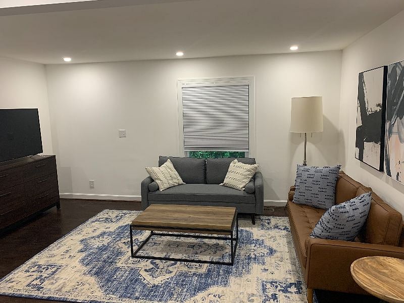 Living Room--Relax and enjoy the 65" AT&T TV!