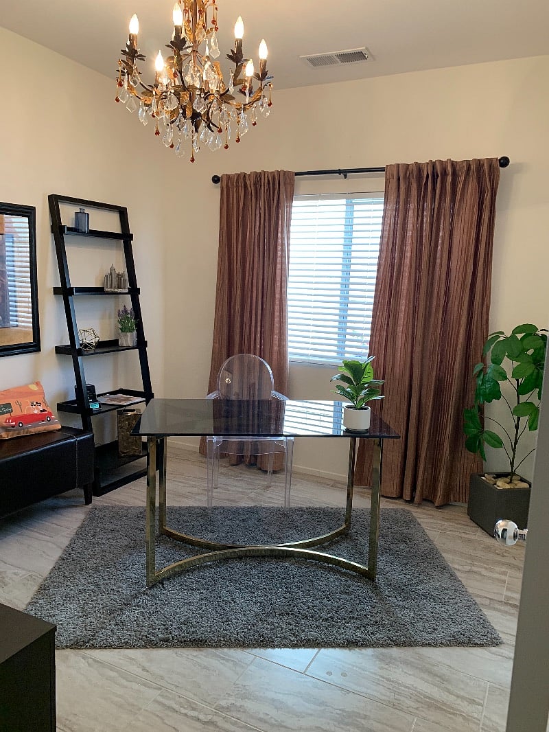 Bedroom #3 is set up as an office. A beautiful Queen size bed can be substituted for the desk.