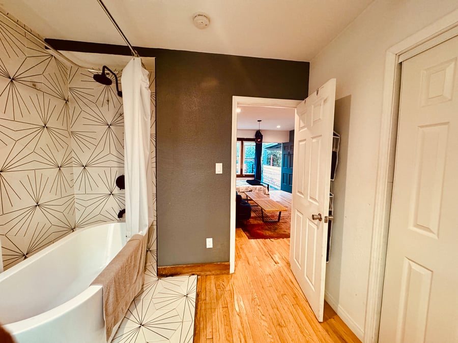 Closet on the right side