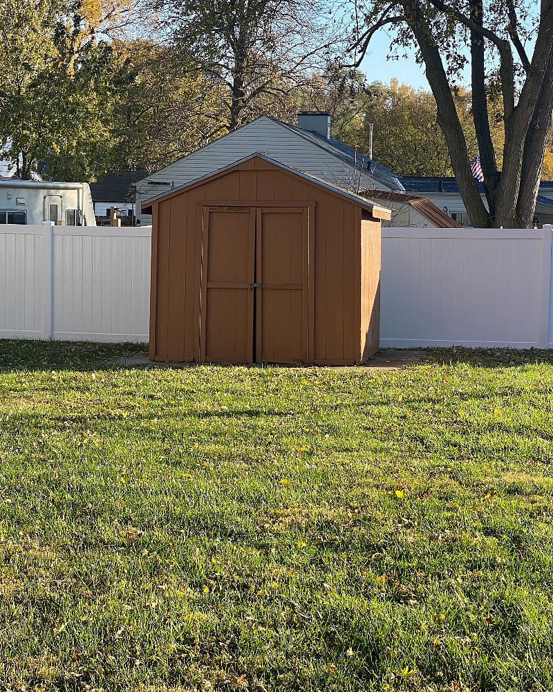 Back Yard: Storage Shed
