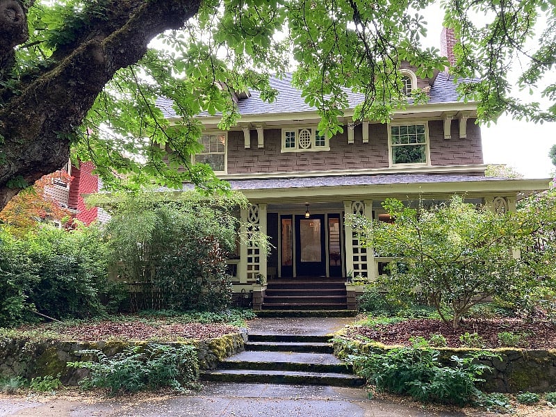 The Perch is on the 2nd floor of our 1911 home.