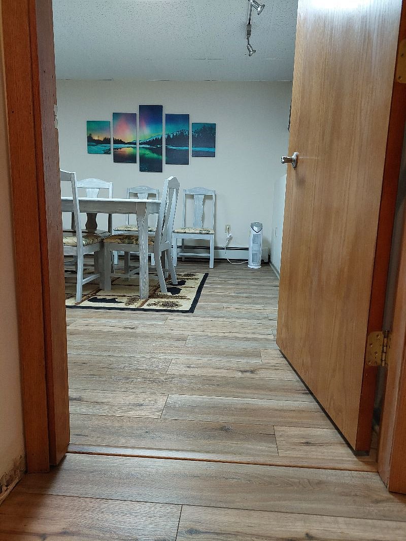 Entry into the unit.