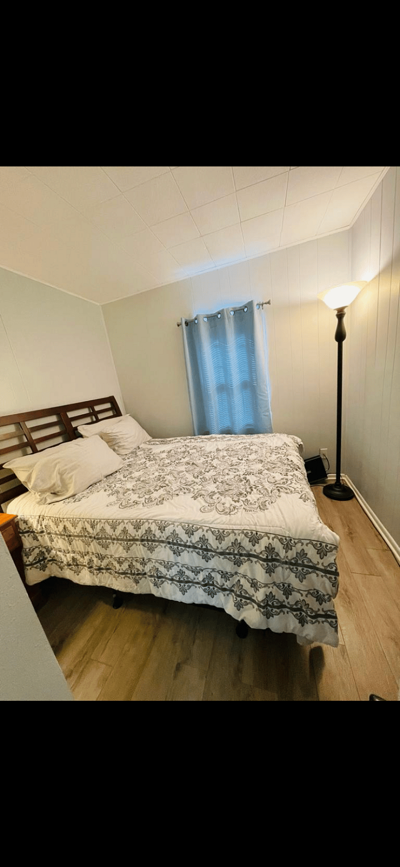 1st floor bedroom, queen-size bed