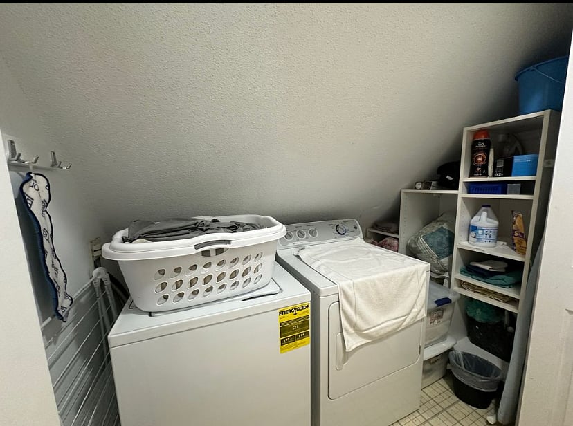 new W&D second floor