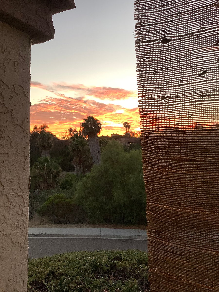Sunset from my Front Porch !