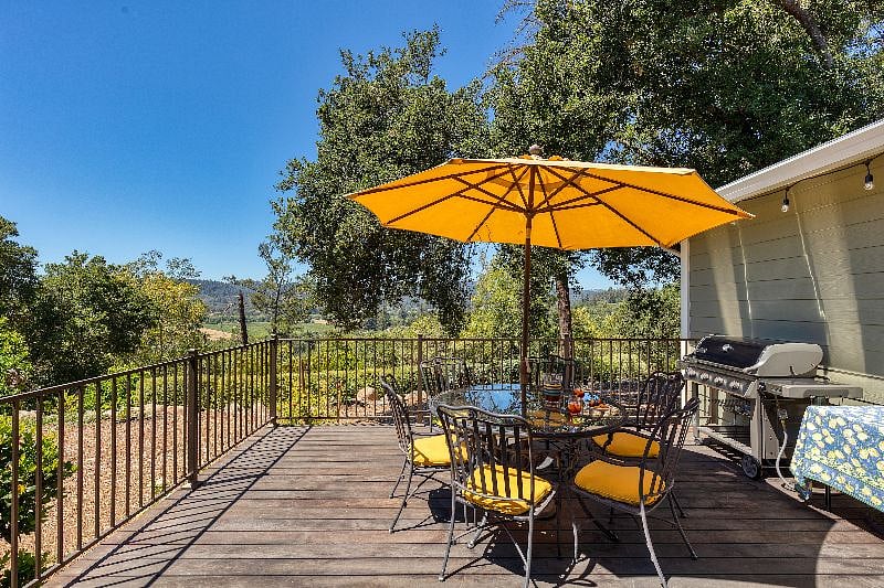 West Deck with Weber Grill