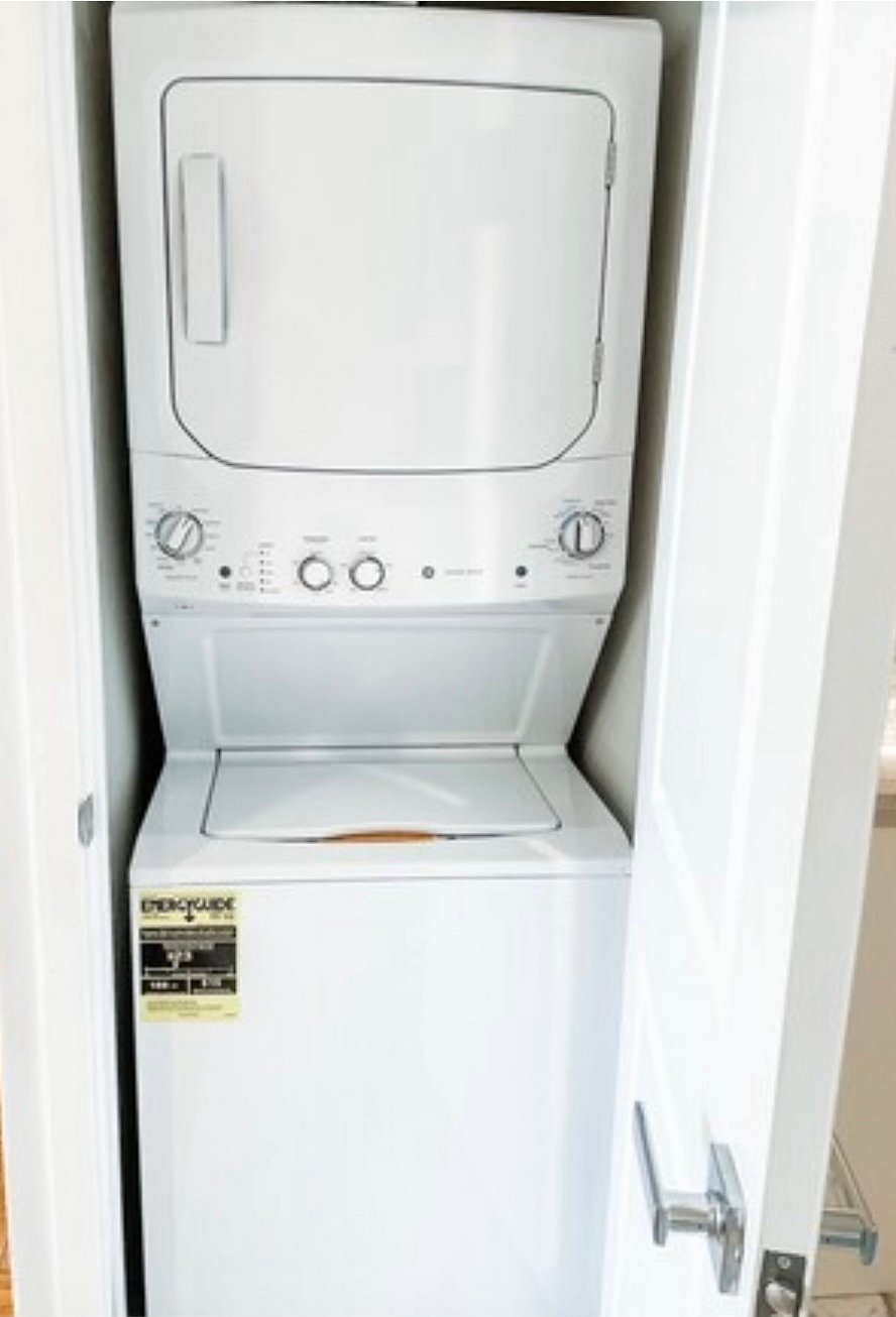 Washer and Dryer in unit