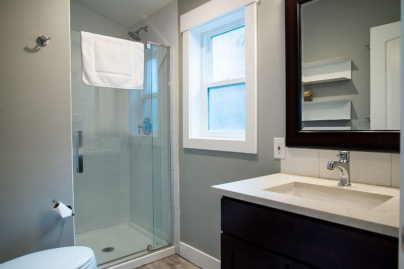 New Kohler bathroom fixtures.
