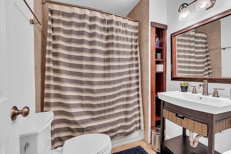 Bathroom with Full Tub and Shower