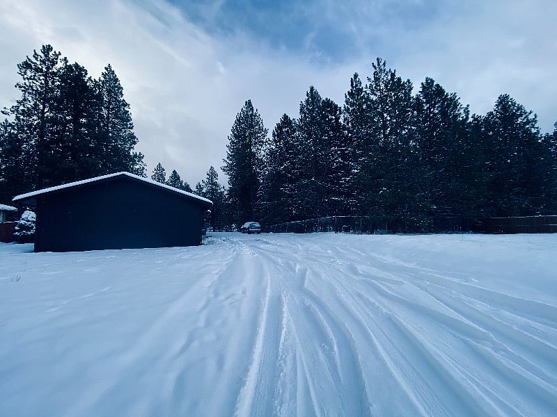 December - yes, we provide snow removal too!