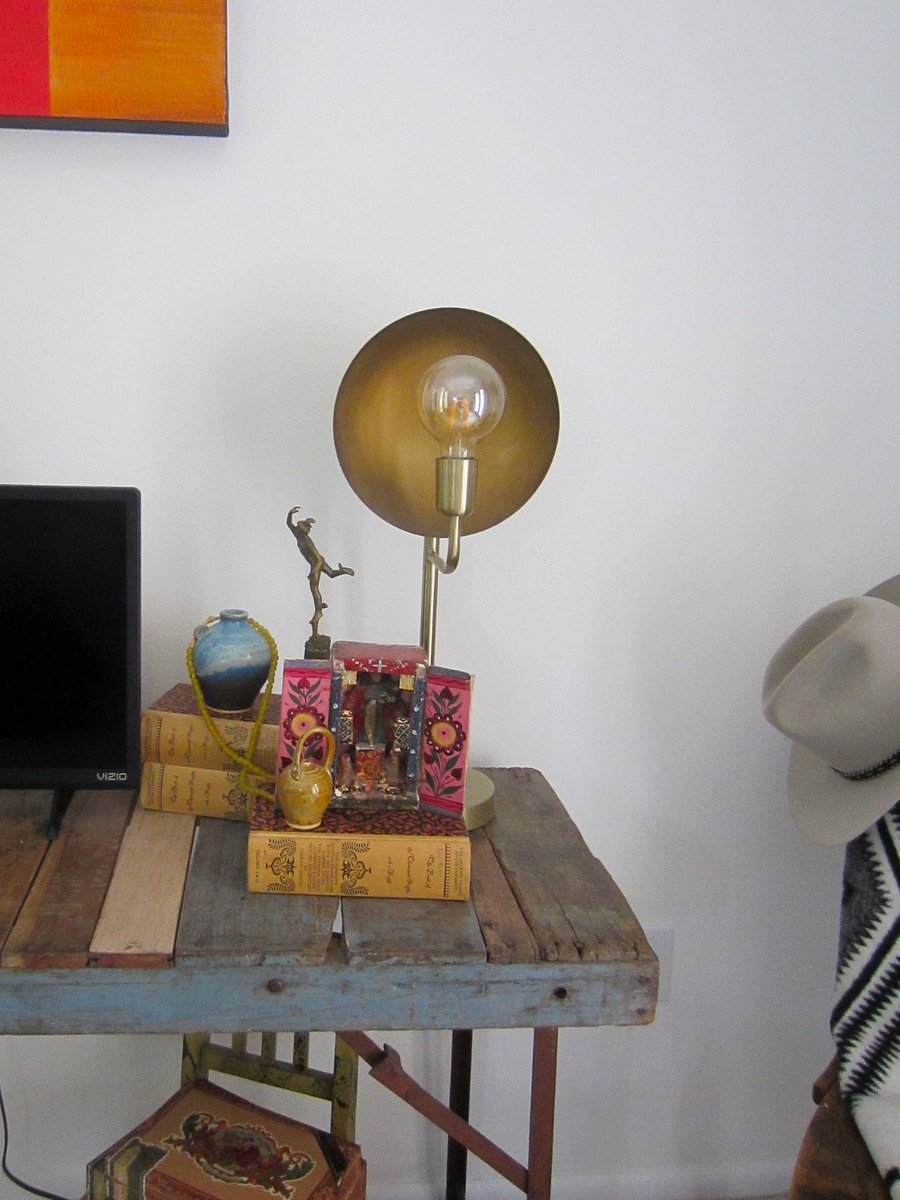 Bedroom Table With Connected Smart TV