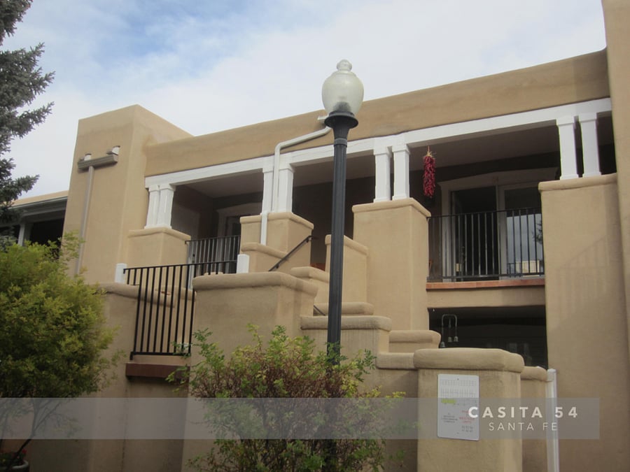 Front Entrance and Stairway to Unit 54