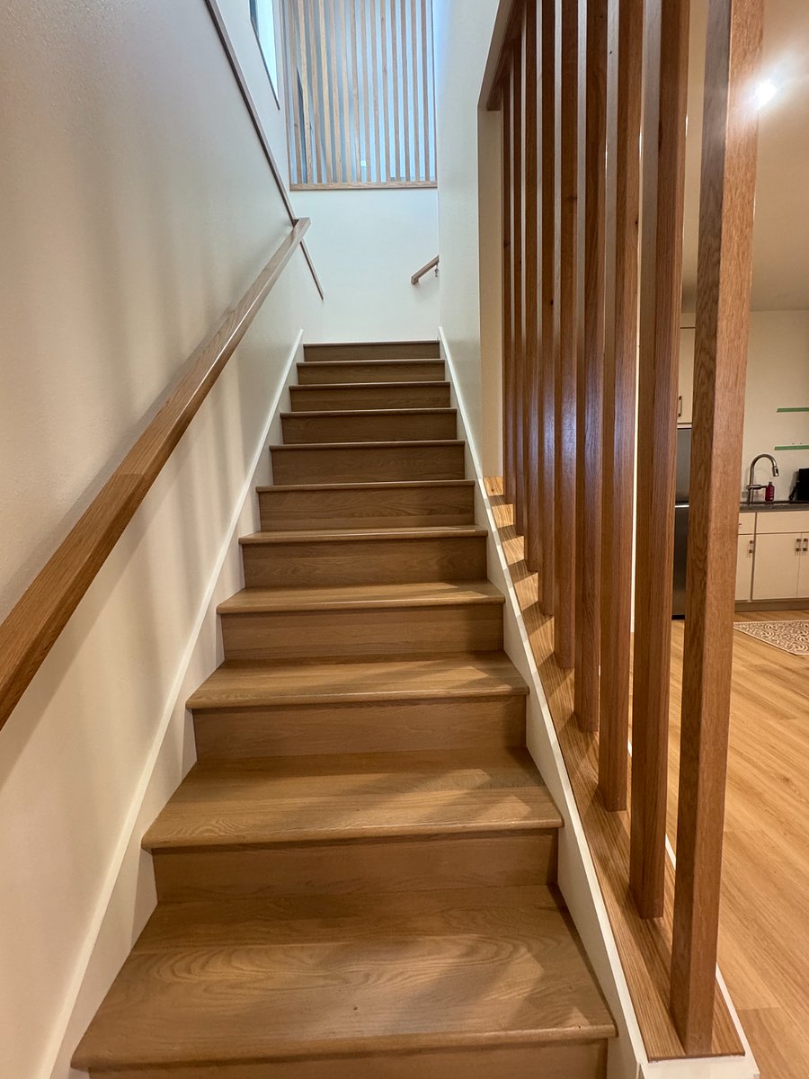 Stairs to your suite
