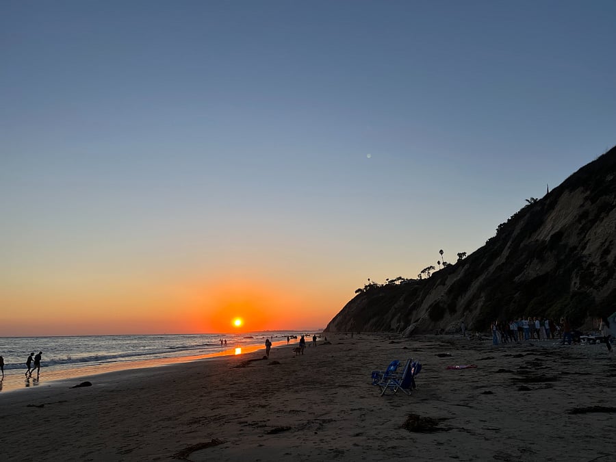 Hendry's Beach sunset (Boathouse restaurant is great too!)