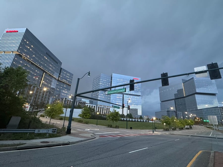 The local neighborhood has tons of new developments, shops, restaurants and nice views all within walking distance.