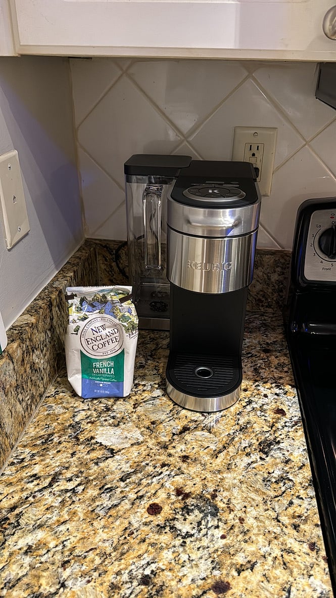 Smart Keuring coffee maker ready 
