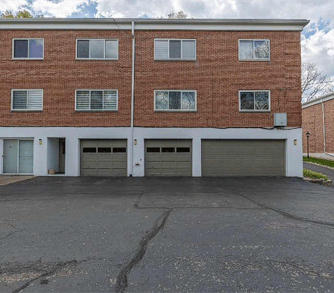Climate controlled garage with opener and space for one car
