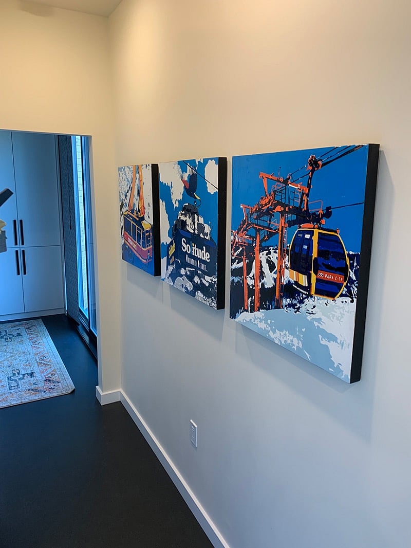 Local original art.