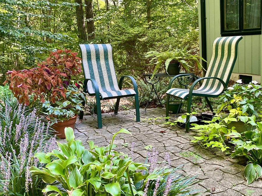 Front Shared patio