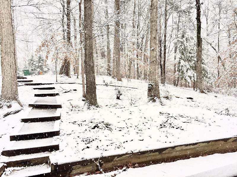 When it snows