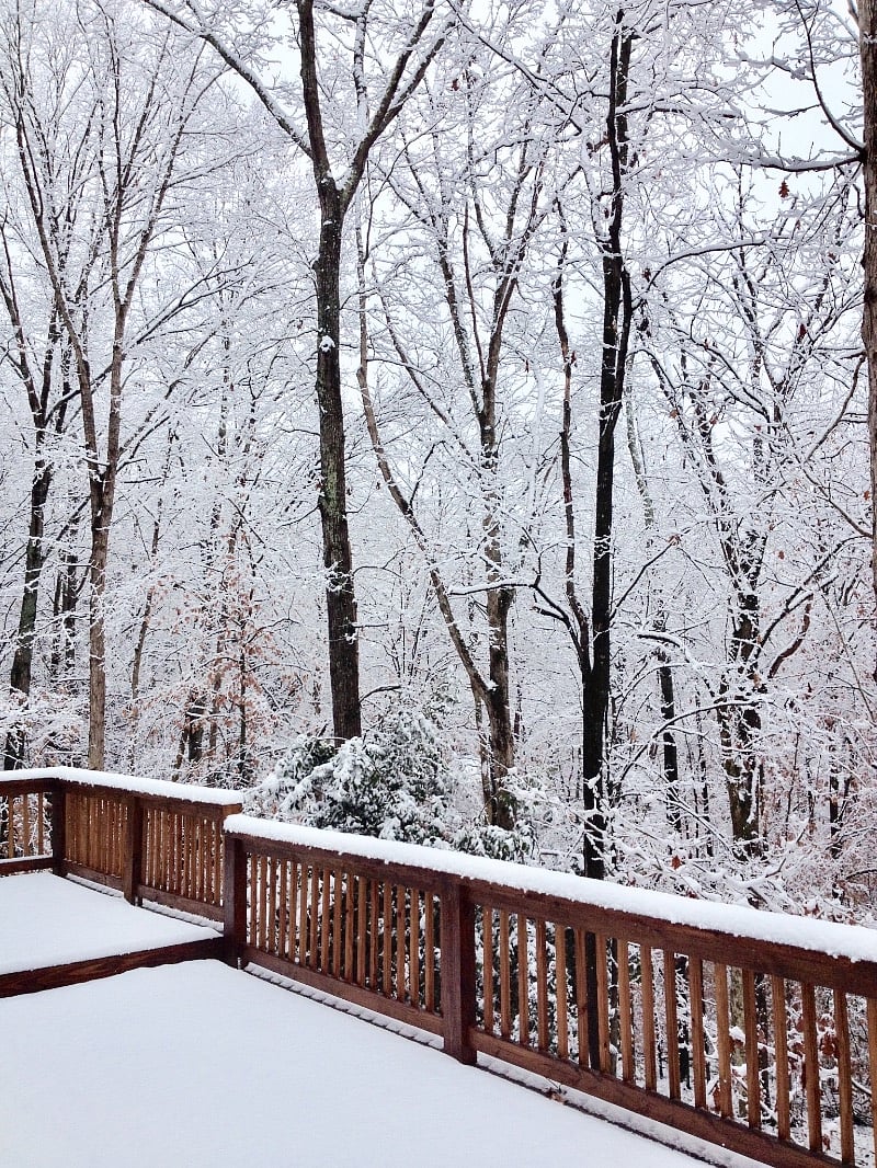 When it snows