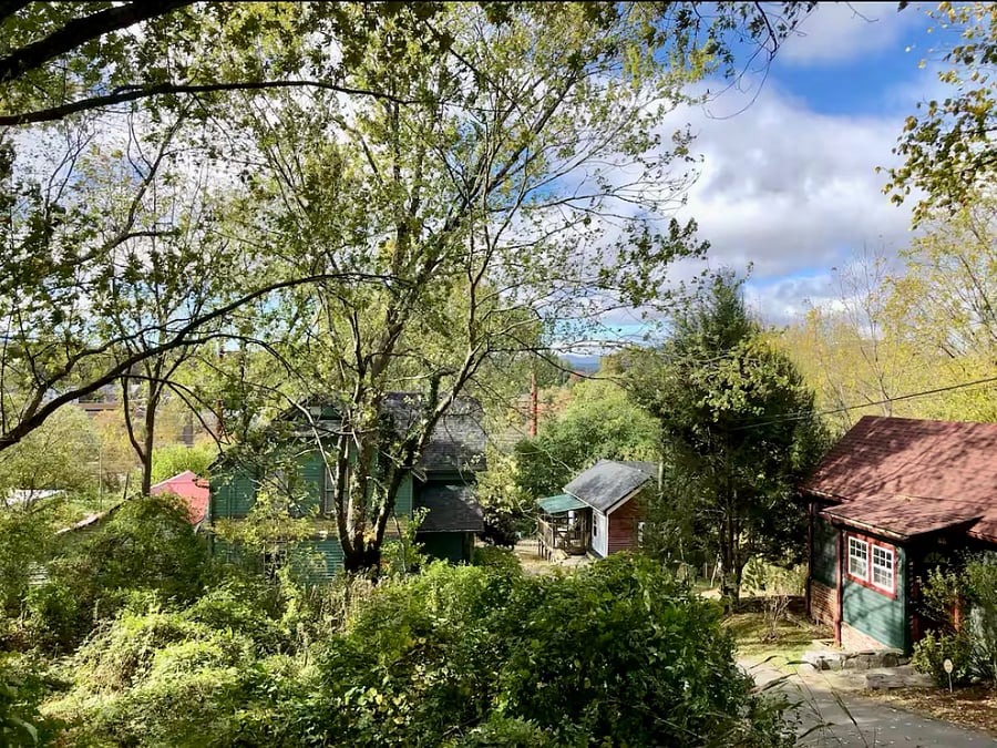 Chicken Hill is a sweet little neighborhood nestled between downtown and the River Arts District - a hidden gem!