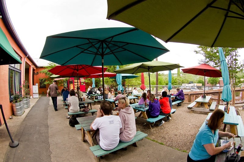 White Duck Taco - a creative taco shop with outdoor seating, is just a short walk away.