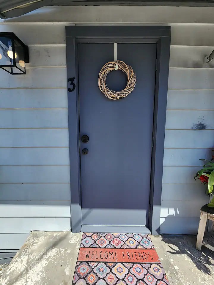 Entrance to studio.