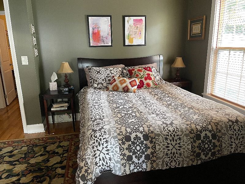 Master Bedroom with ceiling fan