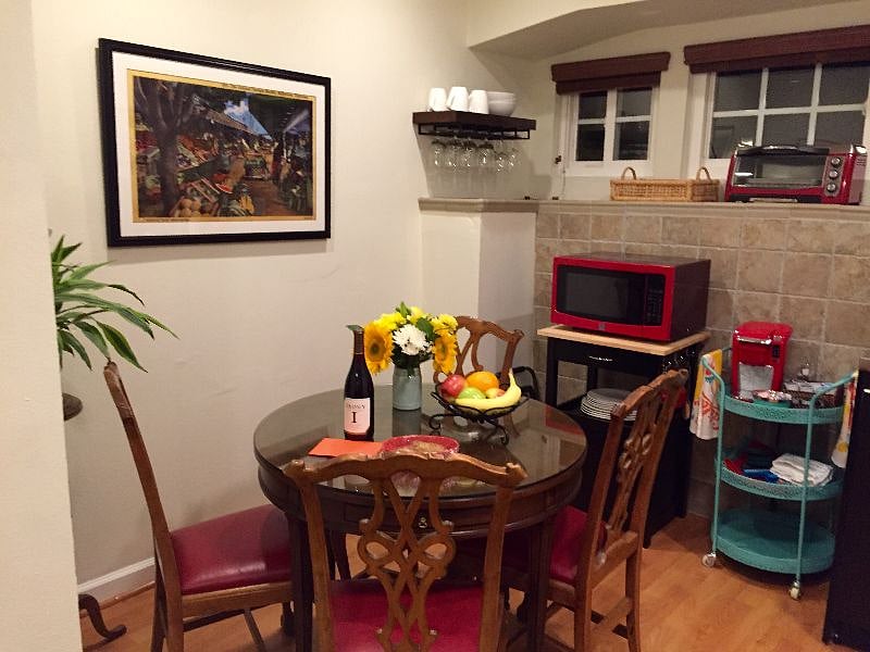 Dining area.