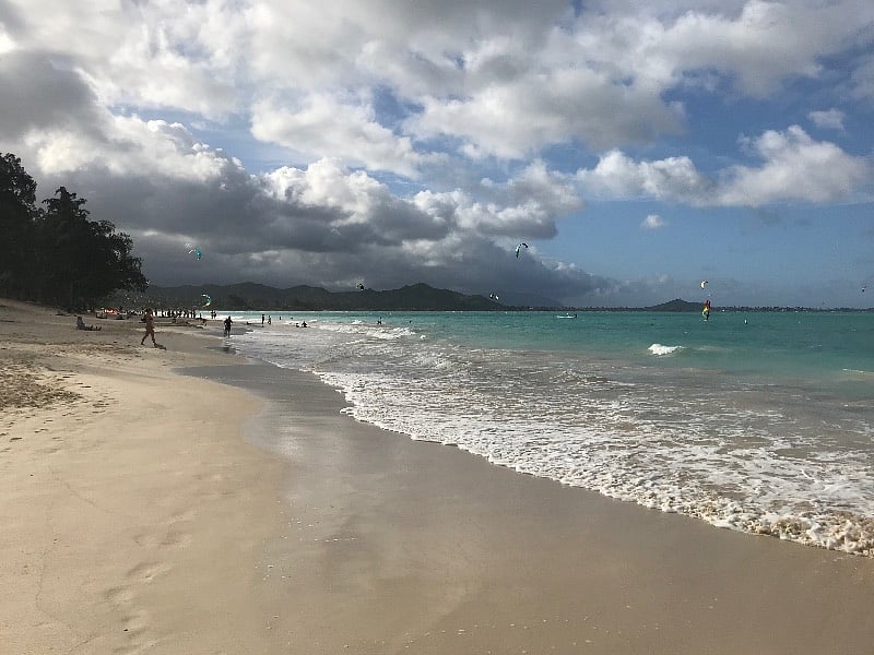 Kailua Beach, only 15 minutes away