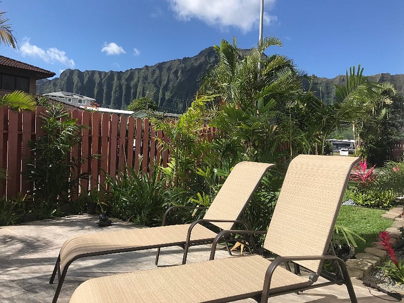 Private Patio and Sun Deck