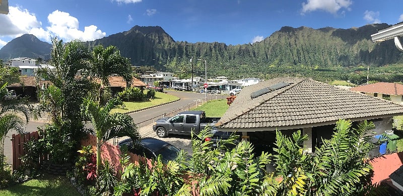 Neighborhood view from house