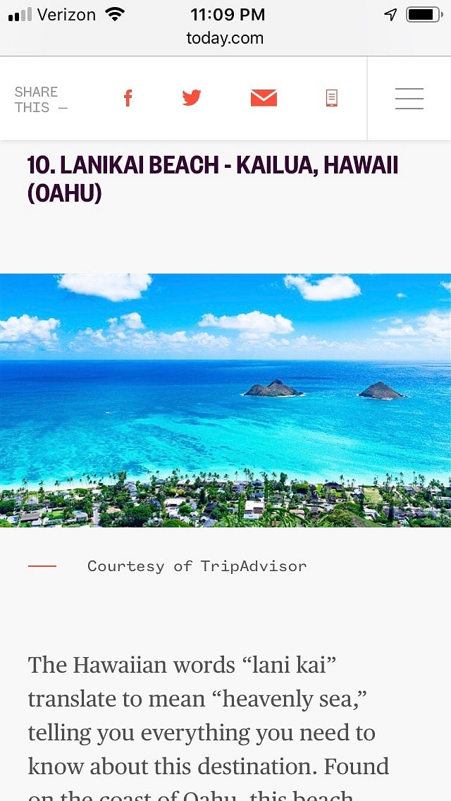 Lanikai Beach only 15 minutes 
Top 10 Beach in the World
These are the "Mokalua Islands"