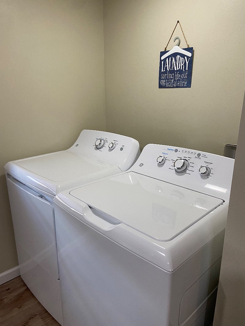 This unit includes your own W/D
