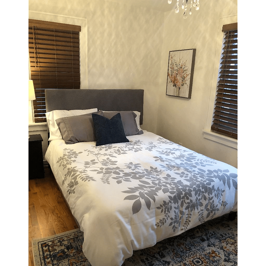 Second bedroom with a queen bed.

