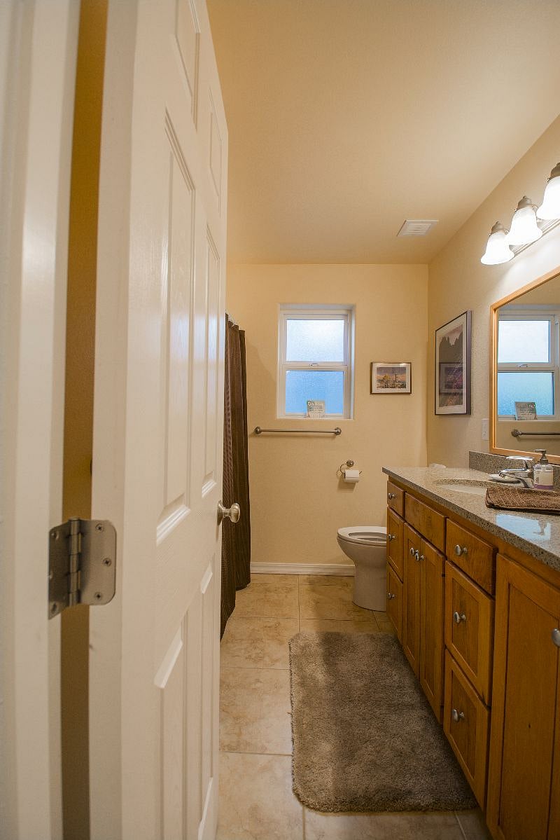 Full bathroom with shower tub