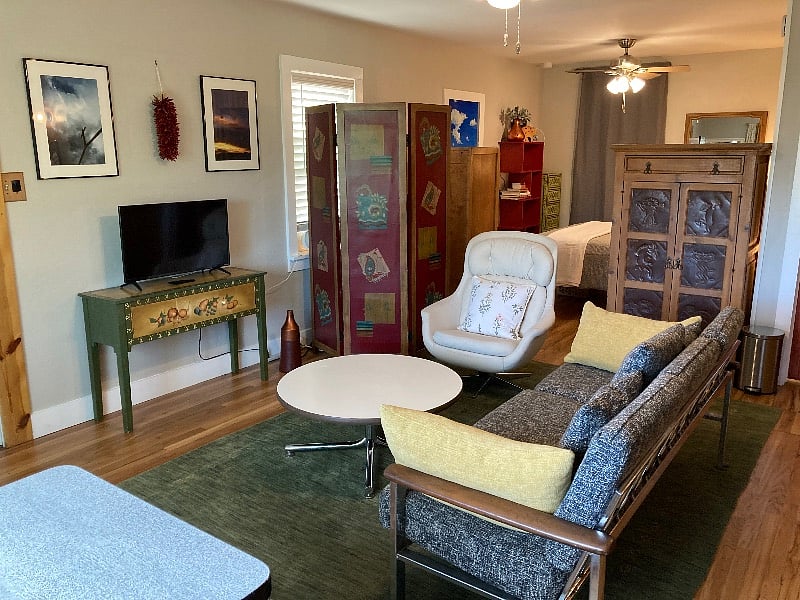 Its a great space to live in. There is a larger tv there now