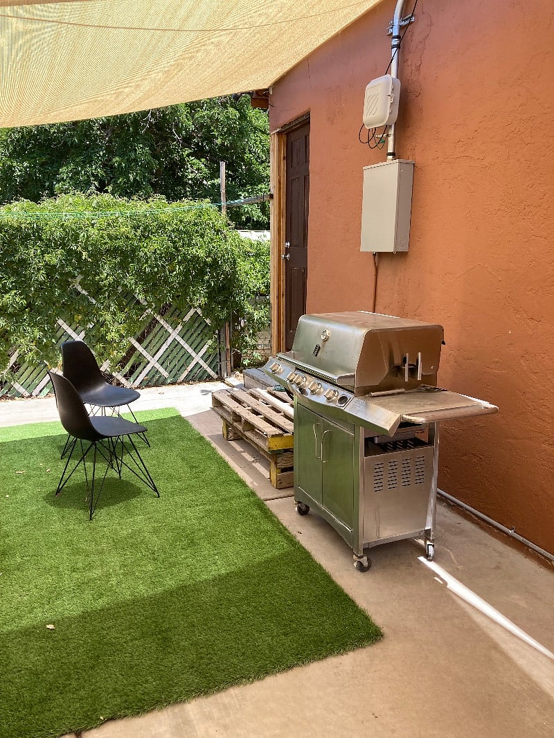 Excellent stainless steel gas grill