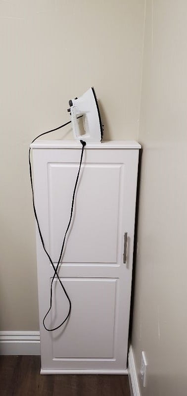 Ironing board with Iron